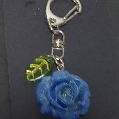 ハンドメイド】青薔薇 バッグチャーム 携帯ストラップ マンボウ 通販