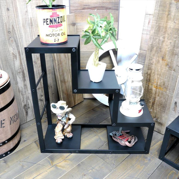 ■ミンディ材　RETRO　男前　/　手作りシェルフ e14eaa780f5ae327715434d946adcd