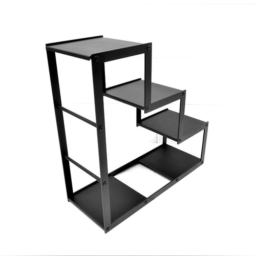 CD958：スケルトン階段がモチーフ！増設できるステップシェルフ3段