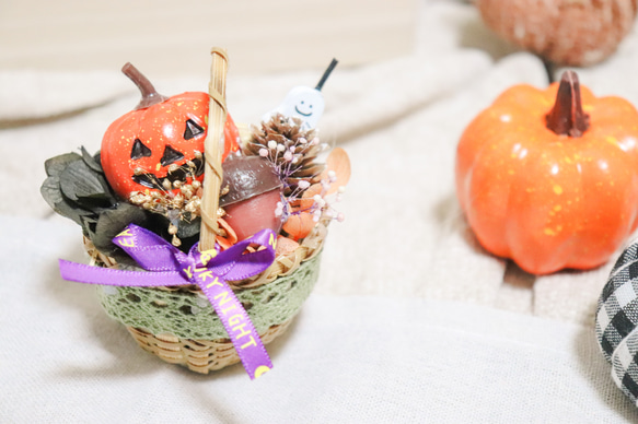 商談中　№2357　ミニチュアフラワー　ハロウィン 915af0af24ae8e036df4d697ed2e22