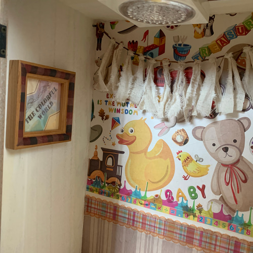 クローゼットタイプドールハウス［ルーバータイプ扉］子供部屋