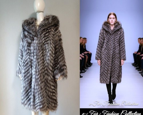 主役オーラが漂う☆セレブリティなシルバーフォックスファーロング