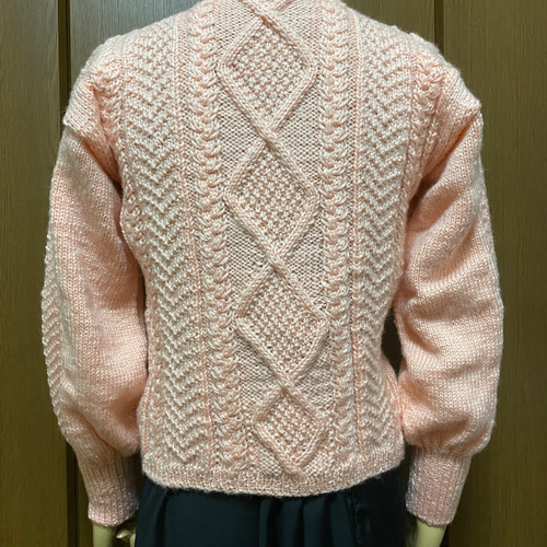 IRELAND製 〜 80s ビンテージ Claournic ハンドメイド アラン