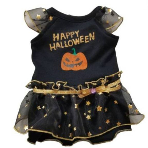 ☆新作・キラキラハロウィンワンピース☆Koguma dress・犬服