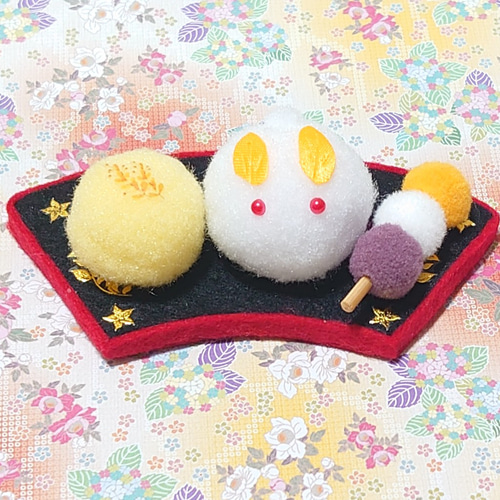 和菓子3セット♡くまちゃん 惜しく