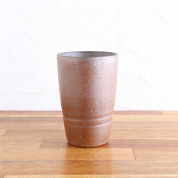 備前焼　フリーカップ【B】【陶器・コップ】 2枚目の画像