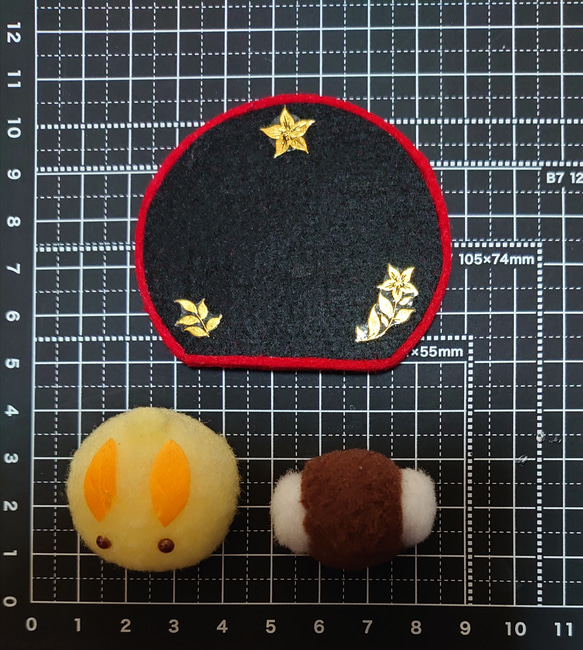 ポンポン和菓子♪秋の和菓子セット★黄うさぎ(ᐢ..ᐢ) 4枚目の画像