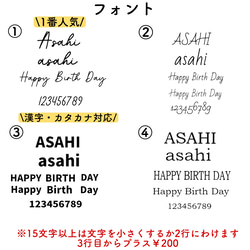 バルーン名入れ　バルーンプロップス　誕生日バルーン　ハーフバースデー　100日　七五三　ひなまつり　卒業式　2個セット 5枚目の画像