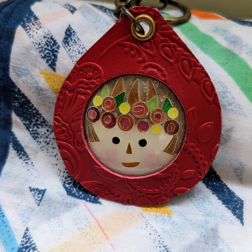 キーホルダー　七宝焼 キーホルダー　七宝焼