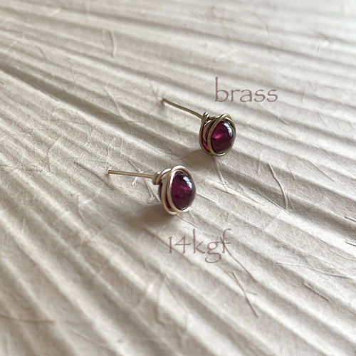 veretta 8va ロードライトガーネット ネックレス ピアス セット veretta 8va ロードライトガーネット ネックレス ピアス セット