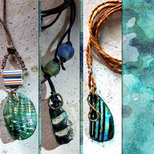 【銀化ガラス】ローマンガラスデザインネックレス 楽天市場】ローマンガラスカンパニー/ネックレス The Roman Glass