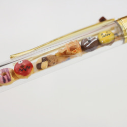 萬聖節幽靈甜甜圈和蘋果派原子筆 第7張的照片