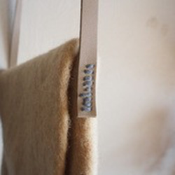 【SALE】羊毛フェルト ポシェット wool pochette ショルダー バック シンプル かわいい　ストラップ 9枚目の画像