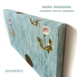 ミナペルホネン ファブリックパネル dandelion ダンデライオン 30×18 mina perhonen 4枚目の画像