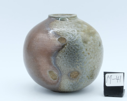 備前焼き締め 花器一輪挿し 穴窯焼成 一輪挿し・花瓶・花器 ガリディ