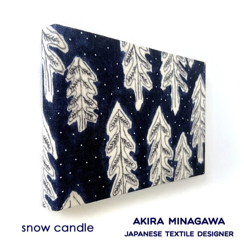 ミナペルホネン ファブリックパネル snow candle スノーキャンドル ...