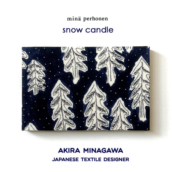 ミナペルホネン ファブリックパネル snow candle スノーキャンドル ...