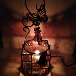 送料無料☀️ハロウィーン祭りハロウィーンをイメージしたアンティーク&ミステリアスなランプで秋の夜長を楽しんで♥️ 2枚目の画像