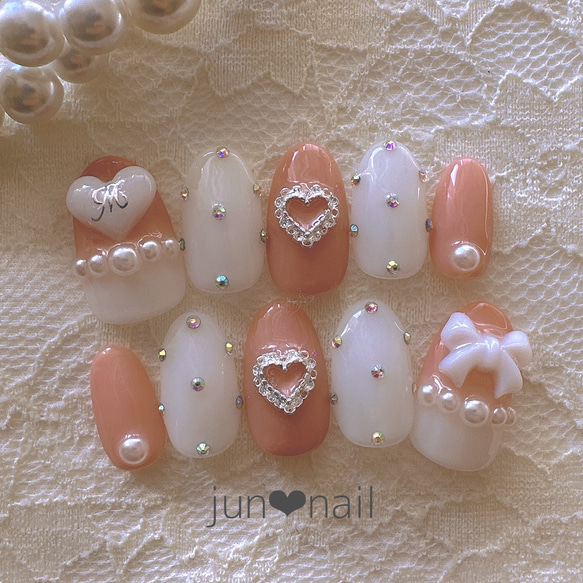 ゆめかわネイル♡ ネイルチップ（つけ爪） jun❤︎nail 通販