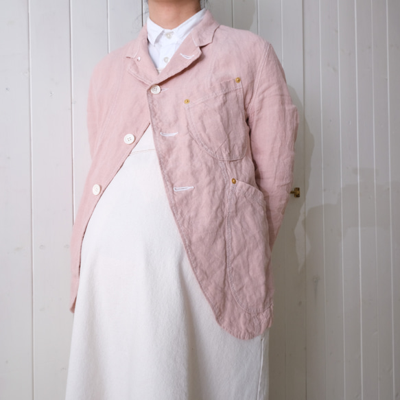 linen jacket　* chaplin JK *　black 第5張的照片