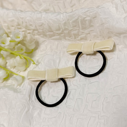 ティファニーブルー*ヘアゴム(フリーサイズ) ヘアゴム muguetderuban