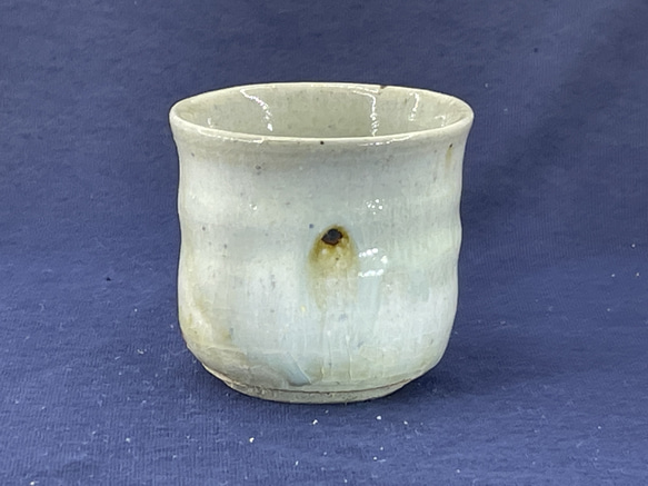 唐津焼 ぐい呑 斑唐津 唐津砂岩瓷盃 酒盃 CR-38 おちょこ・ぐい呑み