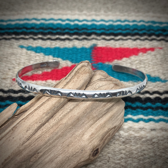 アクセサリーNavajo bangle ナバホ バングル シルバー 925 ...