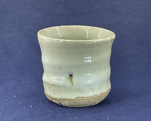 斑唐津ぐい呑　唐津焼　ぐい呑　酒器　陶器 唐津焼 ぐい呑 斑唐津 酒盃 CR-30 おちょこ・ぐい呑み・徳利 陶房まつ