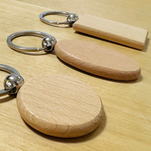 席札にも！名入れ木製キーホルダー チャーム KMM 通販 16567228