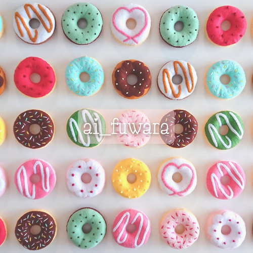 ♬*オーダー詳細ページ♬*　フェルトのおままごと☆ドーナツセット さくら様専用ページ フェルトドーナツ オーダー フェルト