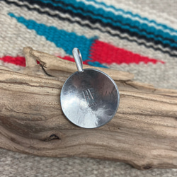 silver925 コンチョ　コイン　ターコイズ　シルバー　ネックレス　ペンダント　#インディアンジュエリー　 4枚目の画像