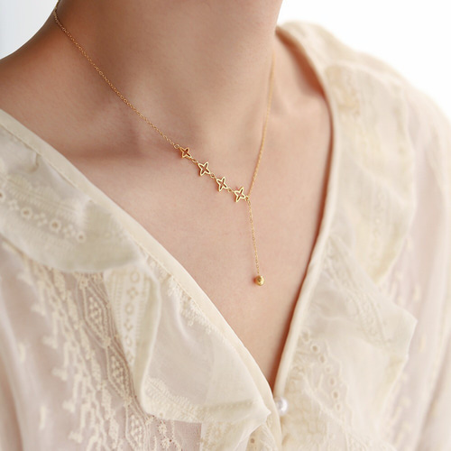 ☆CICI☆ サージカルステンレス316L アンバランス 十字星 Y字