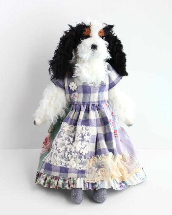 ご確認用キャバリアトライカラーぬいぐるみ