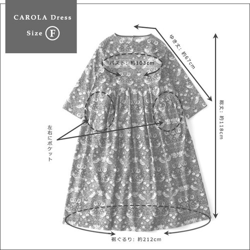 sosotto 　いちご泥棒　　総柄　 ワンピース 　ウィリアムモリス William Morris】ウィリアム・モリス いちご泥棒 総柄ワンピース