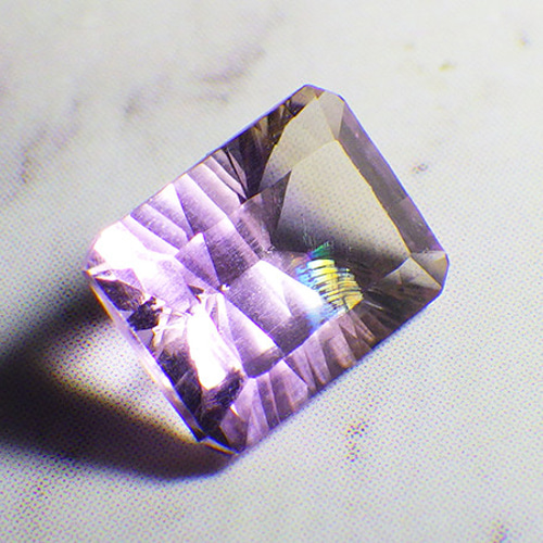 アメトリン（8×6mm・コンケーブカット) 天然石 ＣｒａｚｙＳｔｏｎｅ