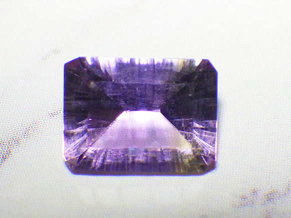 アメトリン（8×6mm・コンケーブカット) 1枚目の画像
