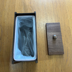 ごみ箱♪　小物入れ♪　木製 すっきりゴミ箱♬ 4枚目の画像