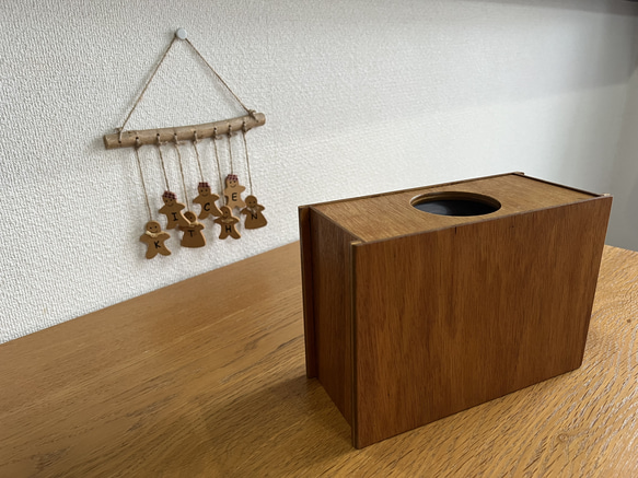 ごみ箱♪　小物入れ♪　木製 すっきりゴミ箱♬ 3枚目の画像