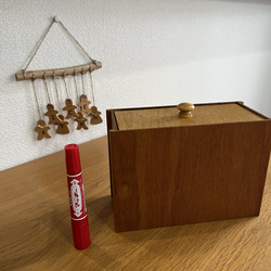 ごみ箱♪　小物入れ♪　木製 すっきりゴミ箱♬ 6枚目の画像