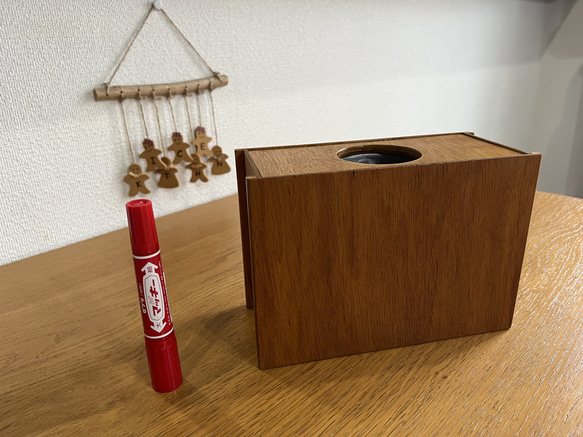 ごみ箱♪　小物入れ♪　木製 すっきりゴミ箱♬ 8枚目の画像