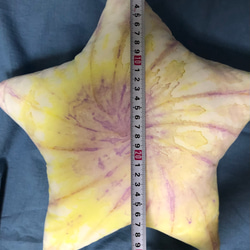 星の子クッション⭐︎黄と紫⭐︎ 5枚目の画像