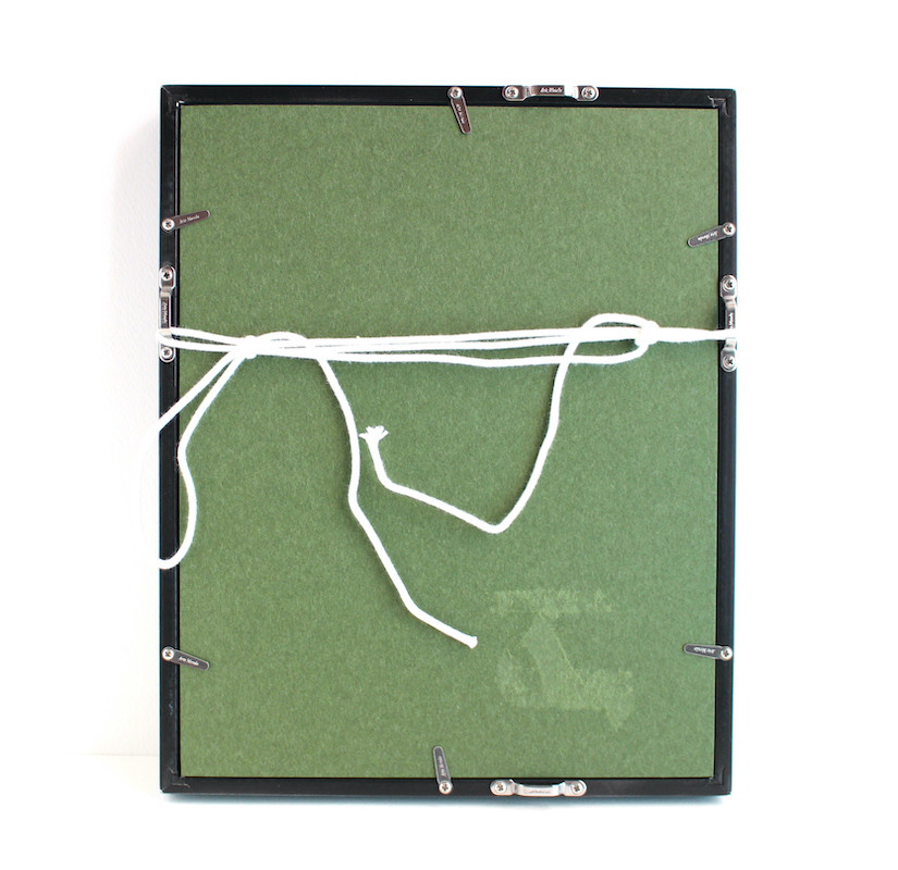 祈り」水彩画 原画 額付き F0 天使の絵 Angel