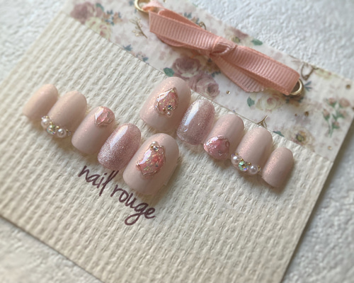 【8／30限定セール】EVER NAIL ピンク ネイルチップ 8／30限定セール】EVER NAIL ピンク ネイルチップ Shell Pink