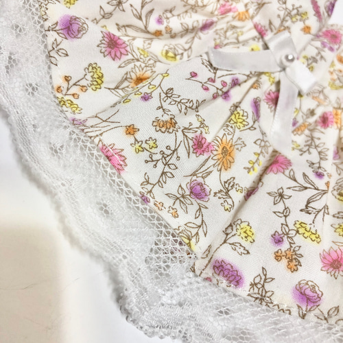 リカちゃん服  小花柄オールインワン 22cmドール用 選べる3カラー小花柄ワンピース リカちゃん 服