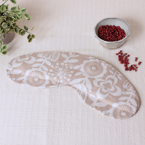 小豆ホットフェイスピロー アイマスク アイピロー 【フラワー