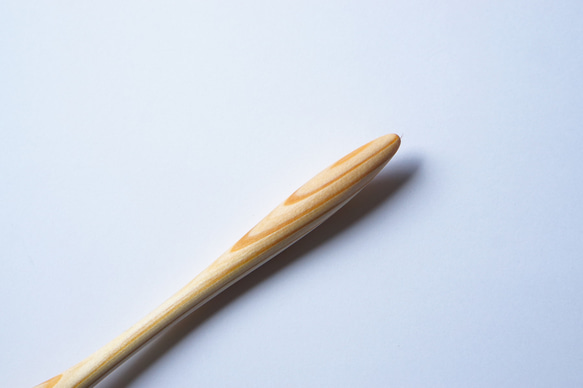木製甜品勺（檜木）A002-0 第8張的照片