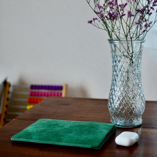 iPad miniケース 本革イタリアレザー 経年変化を楽しめる タブレット