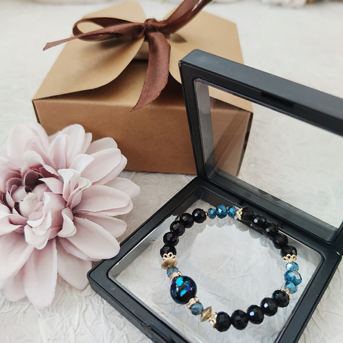 即納 沖縄 ホタル石 ブレスレット ハンドメイド ブレスレット Laurel