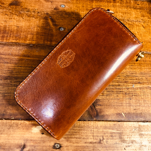 ラウンドジップウォレット 長財布 ラウンドファスナーウォレット ^^ シミ