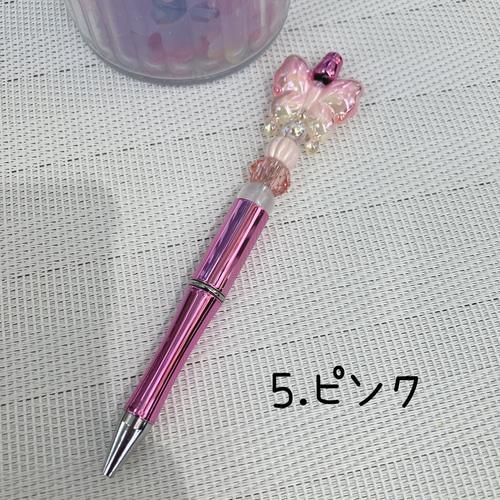 ちょうちょのカスタムボールペン ペン・筆記用具 happy4clover
